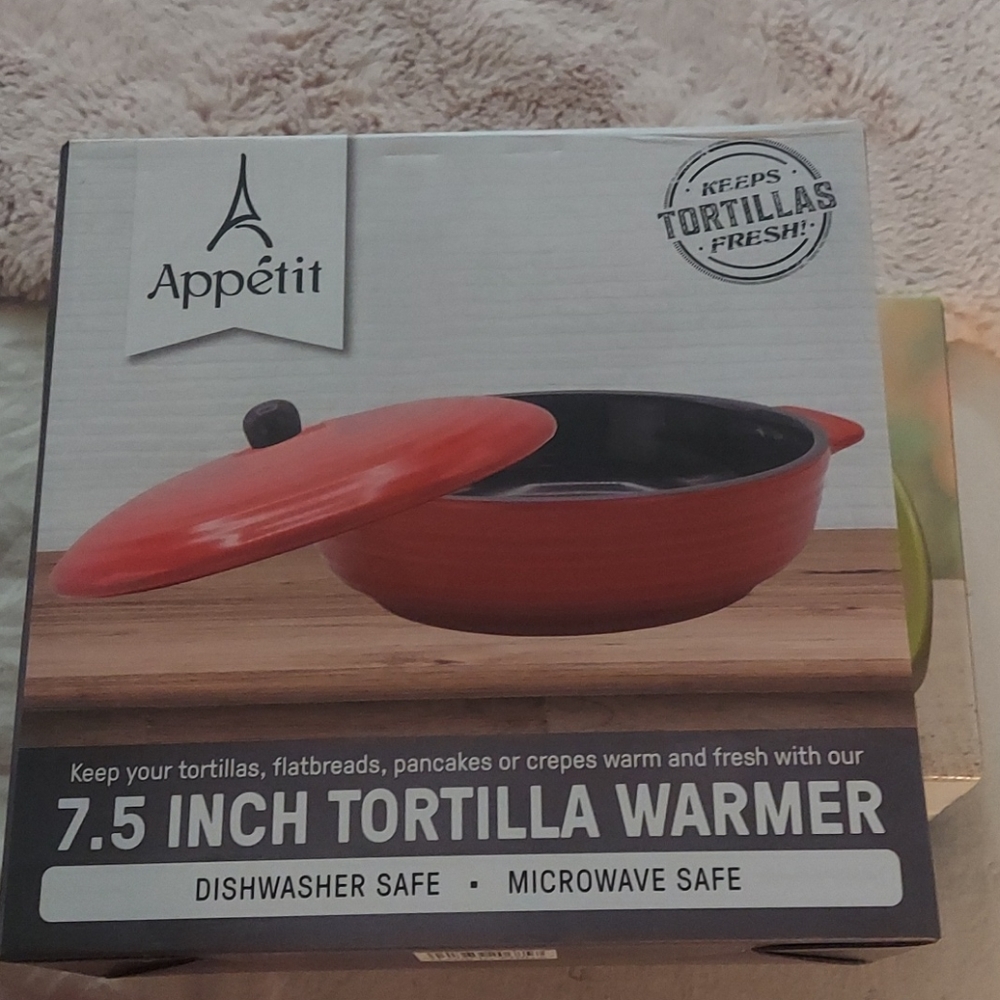 Tortilla/pancake/crepe warmer